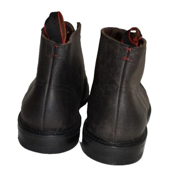 New! ALLEN EDMONDS Patton Cap-toe Boot 11.5 3E Dainite Rubber Sole DD482 2817